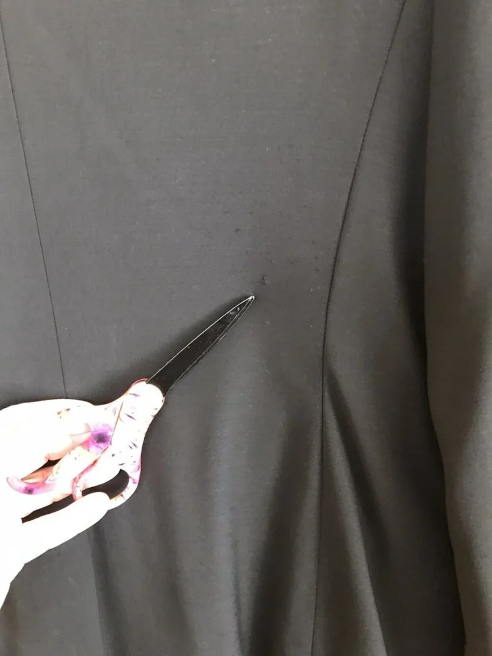 Gucci 46 US 36 Black Tux Tuxedo sharp sport dress coat jacket Italy READ flaws